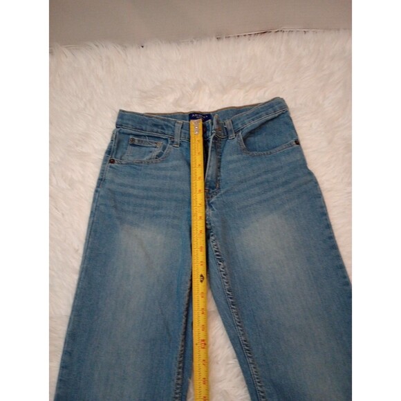 Arizona Boys Jeans Size 14 Regular Adjustable Waist 5 Pockets Blue - Picture 4 of 11